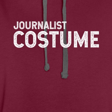 Abschlussfeier Hoodie - Journalist Kostüm