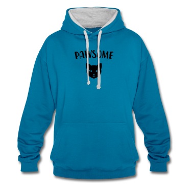 Abschlussfeier Hoodie - Pawsome Cat