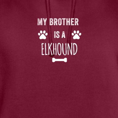 Abschlussfeier Hoodie - Mein Bruder ist ein Elchhund Lustiger Hund