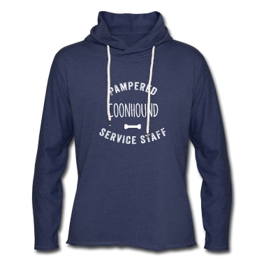 Abschlussfeier Hoodie - Verwöhntes Coonhound Dog Servicepersonal