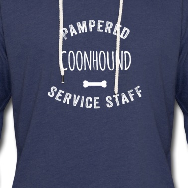 Abschlussfeier Hoodie - Verwöhntes Coonhound Dog Servicepersonal