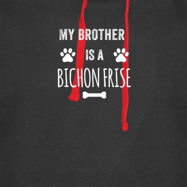Abschlussfeier Hoodie - Mein Bruder ist ein Bichon Frise Lustiger Hund
