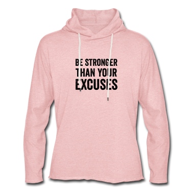 Abschlussfeier Hoodie - Sei stärker als deine Ausreden