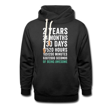 Abschlussfeier Hoodie - Geburtstagsgeschenk-T-Shirt 2 Jahre alt, das fantastisch ist