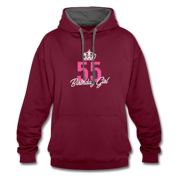 Abschlussfeier Hoodie - Lustige 55 Geburtstagskind Queen