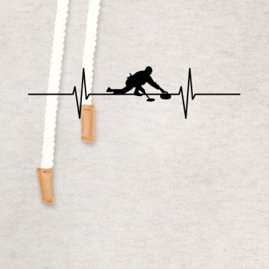 Abschlussfeier Hoodie - Curling Herzschlag