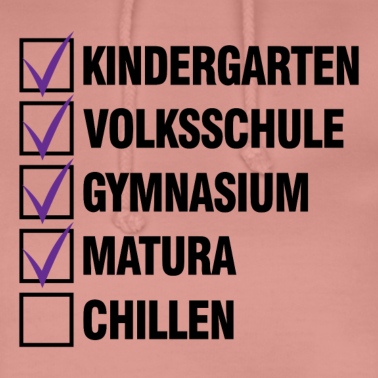 Abschlussfeier Hoodie - Matura Checkliste Spass Abitur Geschenk