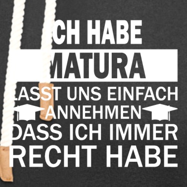 Abschlussfeier Hoodie - Matura Abschluss Abitur Schule Geschenk