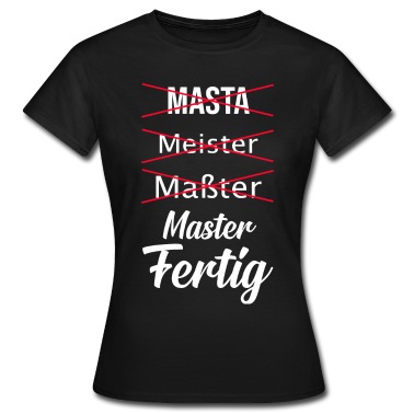 Abschlussfeier T-Shirt - Masterabschluss Masterparty Master Mastertitel