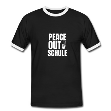 Abschlussfeier T-Shirt - Peace Out Schule Abschlussfeier Abschluss Abitur