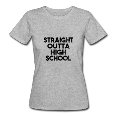 Abschlussfeier T-Shirt - Straight Outta High School Abschlussfeier Geschenk