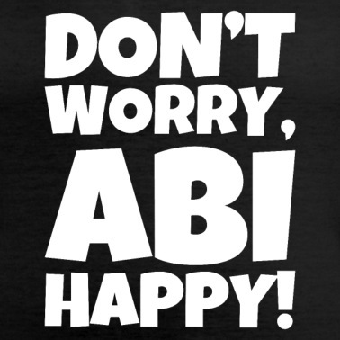 Abschlussfeier T-Shirt - Abi happy Geschenk Schule Abschluss