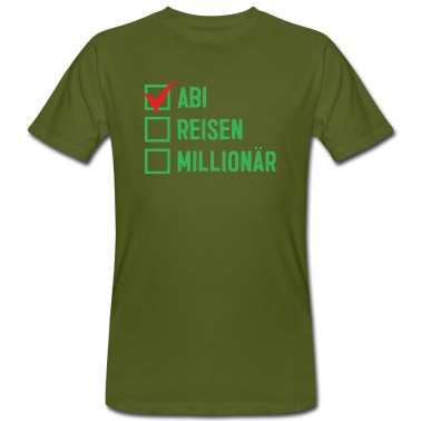 Abschlussfeier T-Shirt - ABI reisen millionär Bachelor Geschenk Schule