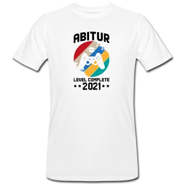 Abschlussfeier T-Shirt - Abitur level complete Schule Geschenk Abschluss