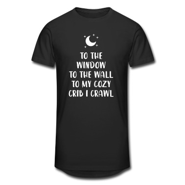 Abschlussfeier T-Shirt - Zum Fenster Zur Wand Zu Meinem gemütlichen Kinderbett krieche ich