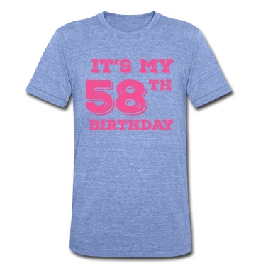 Abschlussfeier T-Shirt - Es ist mein 58. Geburtstag