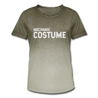 Abschlussfeier T-Shirt - Mechaniker Kostüm