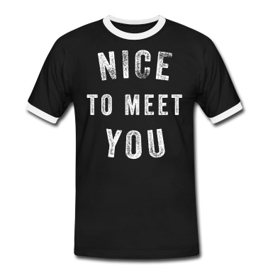 Abschlussfeier T-Shirt - Schön dich kennenzulernen