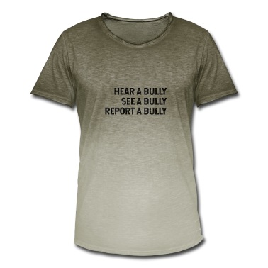Abschlussfeier T-Shirt - Hören Sie einen Mobber, sehen Sie einen Mobber, der einen Mobber meldet