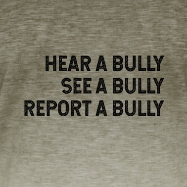 Abschlussfeier T-Shirt - Hören Sie einen Mobber, sehen Sie einen Mobber, der einen Mobber meldet