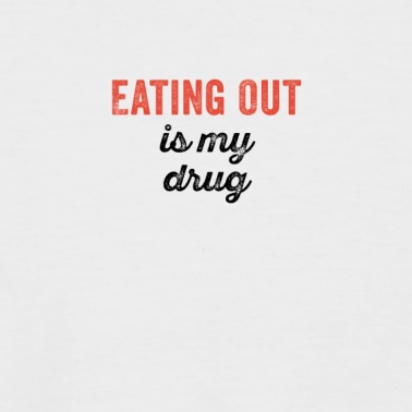 Abschlussfeier T-Shirt - Essen gehen ist meine Droge lustig