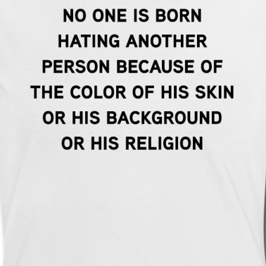 Abschlussfeier T-Shirt - Niemand wird geboren, der einen anderen Protest hasst