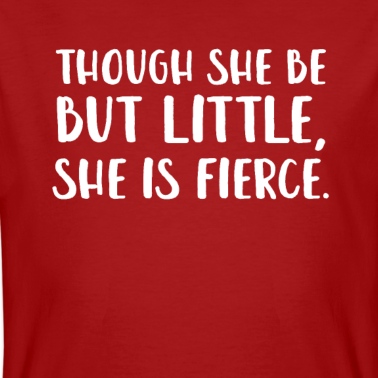 Abschlussfeier T-Shirt - Obwohl sie nur klein ist, ist sie heftig