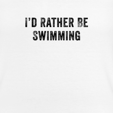 Abschlussfeier T-Shirt - Ich würde lieber lustig schwimmen