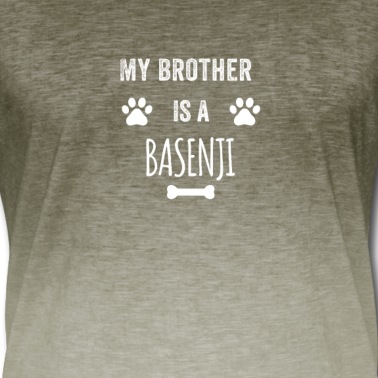Abschlussfeier T-Shirt - Mein Bruder ist ein Basenji Lustiger Hund