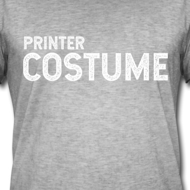 Abschlussfeier T-Shirt - Drucker Kostüm