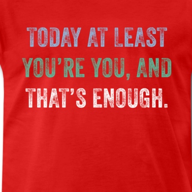 Abschlussfeier T-Shirt - Heute zumindest bist du du