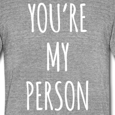 Abschlussfeier T-Shirt - Du bist meine Person