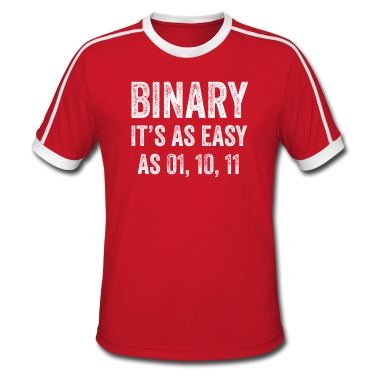 Abschlussfeier T-Shirt - Binär Es ist so einfach wie 1