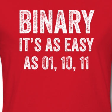Abschlussfeier T-Shirt - Binär Es ist so einfach wie 1