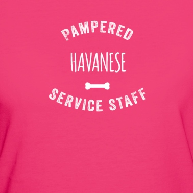 Abschlussfeier T-Shirt - Verwöhntes havanesisches Hundeservicepersonal