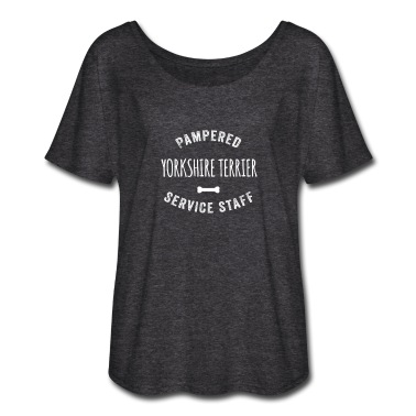Abschlussfeier T-Shirt - Verwöhntes Yorkshire Terrier Dog Servicepersonal