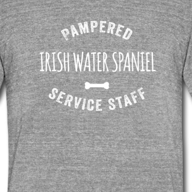 Abschlussfeier T-Shirt - Verwöhntes Irish Water Spaniel Dog Servicepersonal