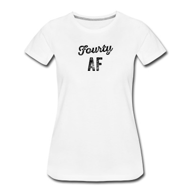 Abschlussfeier T-Shirt - Vierzig AF lustiger Geburtstag