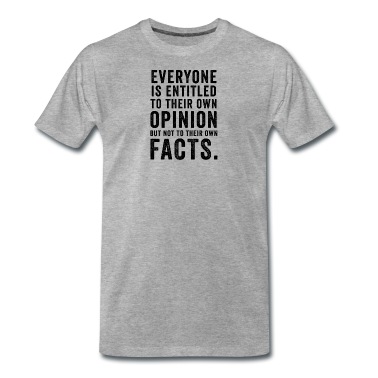 Abschlussfeier T-Shirt - Jeder hat Anspruch auf seine eigene Meinung