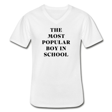 Abschlussfeier T-Shirt - Der beliebteste Junge in der Schule Lustig