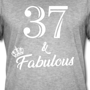 Abschlussfeier T-Shirt - 37 fabelhafte Geburtstagsfeier