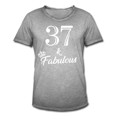 Abschlussfeier T-Shirt - 37 fabelhafte Geburtstagsfeier