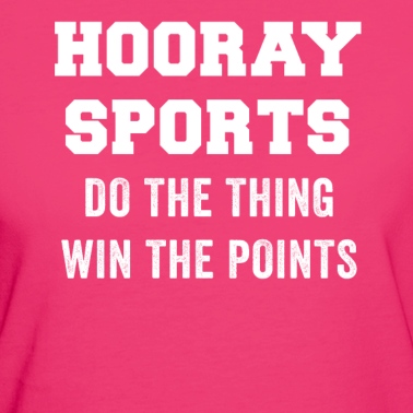 Abschlussfeier T-Shirt - Hurra Sports Do The Thing Gewinnen Sie die Punkte