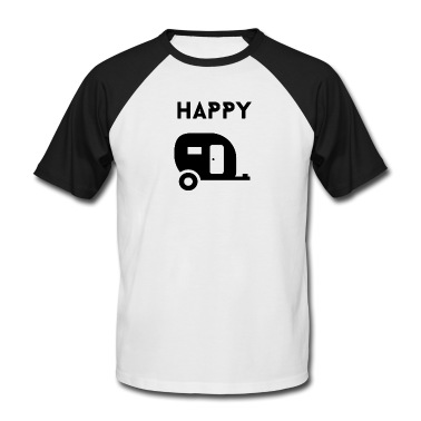 Abschlussfeier T-Shirt - Lustiger glücklicher Camper