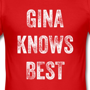 Abschlussfeier T-Shirt - Gina weiß es am besten