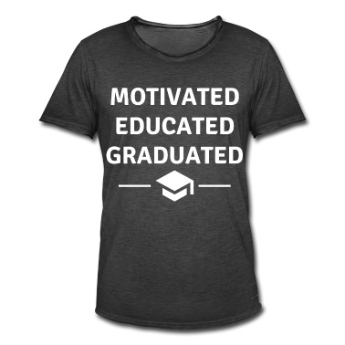 Abschlussfeier T-Shirt - Abschluss Universität Studenten Motivation