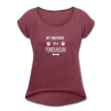 Abschlussfeier T-Shirt - Mein Bruder ist ein pommerscher lustiger Hund