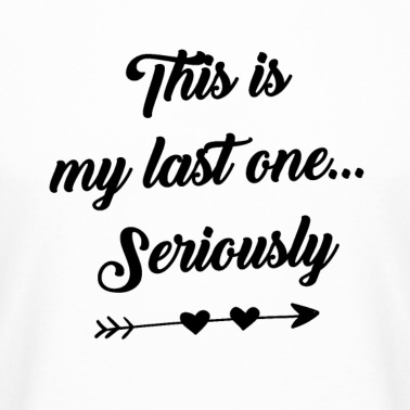 Abschlussfeier T-Shirt - Dies ist mein letzter Seiously