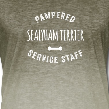 Abschlussfeier T-Shirt - Verwöhntes Sealyham Terrier Dog Servicepersonal