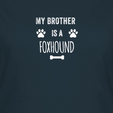 Abschlussfeier T-Shirt - Mein Bruder ist ein Foxhound Lustiger Hund